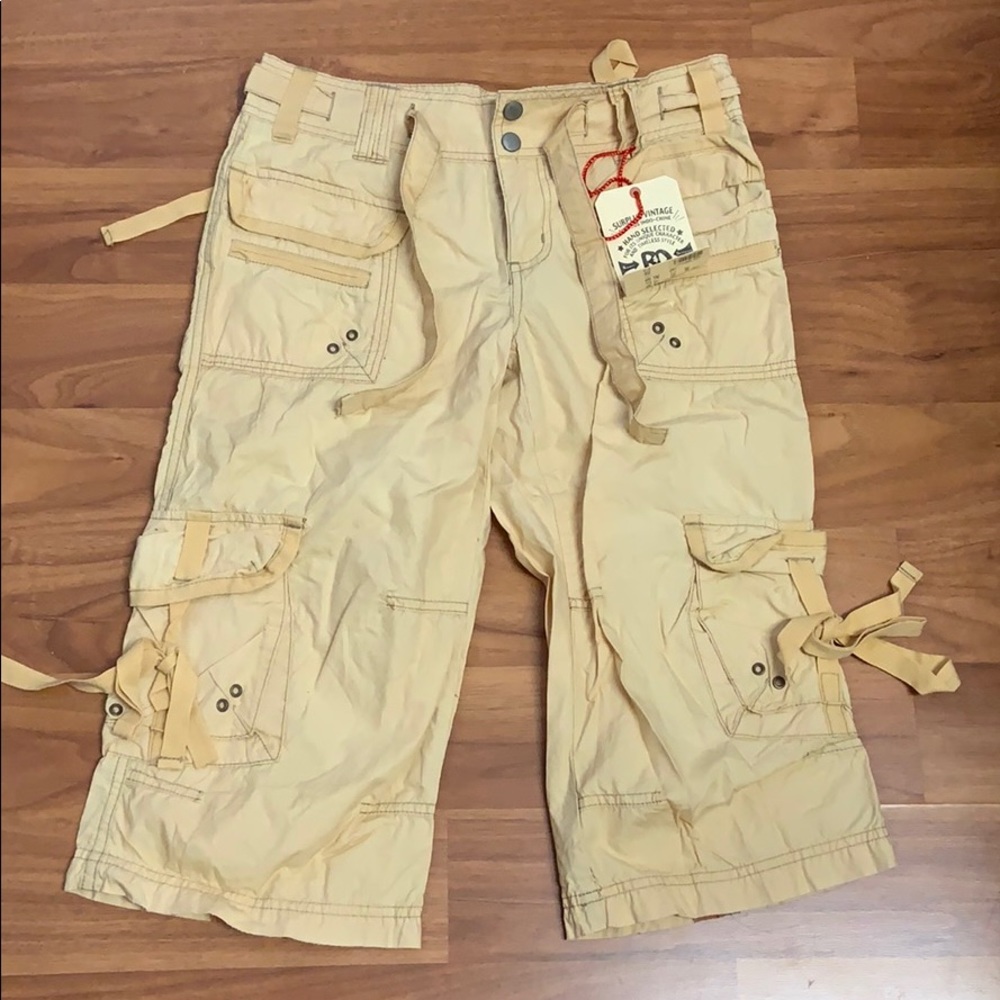 NWT Da-Nang Yellow Cargo Pant